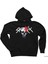 Skrillex Punisher Siyah Kapşonlu Sweatshirt Hoodie 1