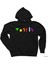 Tetris Symbol Siyah Kapşonlu Sweatshirt Hoodie 1