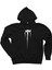 Marilyn Manson Born Villain Logo Siyah Kapşonlu Sweatshirt Hoodie 1