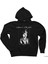 Charlie Chaplin Quotes Siyah Kapşonlu Sweatshirt Hoodie 1