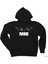 Men In Black Logo Siyah Kapşonlu Sweatshirt Hoodie 1