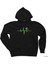 Doğa Sever Siyah Kapşonlu Sweatshirt Hoodie 1