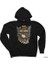 Harley Davidson Engineer Eagle Siyah Kapşonlu Sweatshirt Hoodie 1