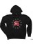 Koç Burcu Modern Siyah Kapşonlu Sweatshirt Hoodie 1