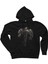 Anka Kuşu Phoenix Siyah Kapşonlu Sweatshirt Hoodie 1