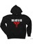 The Last Of Us Blood Siyah Kapşonlu Sweatshirt Hoodie 1