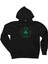 Boston Celtics Logo Siyah Kapşonlu Sweatshirt Hoodie 1