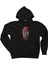 Deadpool Claw Siyah Kapşonlu Sweatshirt Hoodie 1