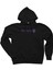 Western University Purple Logo Siyah Kapşonlu Sweatshirt Hoodie 1