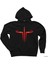 Quake 3 Siyah Kapşonlu Sweatshirt Hoodie 1