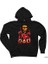 Squid Game Head Team Siyah Kapşonlu Sweatshirt Hoodie 1