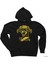 Harry Potter Hufflepuff Official Siyah Kapşonlu Sweatshirt Hoodie 1
