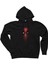 Deadpool Mask Siyah Kapşonlu Sweatshirt Hoodie 1