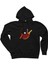 Ping Pong Classic Siyah Kapşonlu Sweatshirt Hoodie 1