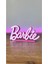 Barbie Yazılı Dekoratif Tablo 1