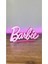 Barbie Yazılı Dekoratif Tablo 2