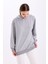 Çizgili Triko Oversize Sweatshirt 7