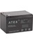 Atex Ax-12 Volt 12 Ah Akü (151 x 98 x 95 Mm) 663058 1