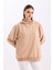 Pamuklu Kapüşonlu 2 Iplik Baharlık Oversize Sweatshirt 1