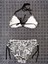 Zebra Üçgen Yandan Büzmeli Bikini 2