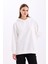 Pamuklu Kapüşonlu 2 Iplik Baharlık Oversize Sweatshirt 2