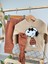 Snopy Baskılı Şapkalı 3'lü Takım Set 1