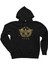 Roman Empire Emblem Siyah Kapşonlu Sweatshirt Hoodie 1