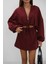 Beli Lastikli Mini Bordo Etek 5