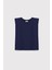 Omuz Vatkalı Kolsuz T-Shirt 5