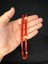 Ateş Kehribar Tesbih Kırmızı-Beyaz Renkli Kesme Kesim 10,5mmX6mm T-660 3