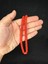 Sıkma Çubuk Kehribar Tesbih Açık Kırmızı Renkli Kapsül Kesim 10,5 mm x 7 mm T-645 3