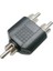 1 Rca Erkek - 2 Rca Erkek Çevirici Jack (4825) 1