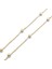 Altın Kaplama Küçük Toplu Kadın Zincir- 60 cm ZN-222 3