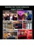 10x35 cm Matrix Led Ekran Esnek APP Telefon Kontrollü Cama Yapışan Araba, Kamyon, Dükkan Şeytan Gözler, Kayan Yazı, Emoji Özellikli Su Geçirmez Bluetooth Tabela 4