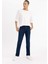 Erkek Mavi Sergio-Regular Fit Düz Kesim Boru Paça Basic Düz Pamuklu Kot Pantolon B8550AXNS 3