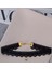 Dantel Gotik Siyah Kalpli Choker Kolye 2