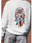 Unisex Bisiklet Yaka Baskılı Sweatshırt 1