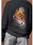 Doğa Temalı Bisiklet Yaka Unisex Sweatshırts 1
