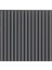 Mdf Ahşap Akustik Duvar Paneli 60 x 60 cm - Antrasit 2