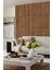 Mdf Ahşap Akustik Duvar Paneli 60 x 60 cm - Teak 3