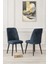 Rath Beyaz 80x140 Sabit Mutfak Masası Yemek Masası Masa Sandalye Takımı 6 Antrasit Sandalye 2