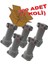 Ayarlanabilir Baza Ayağı 10-15 cm - Tezgah ve Mobilya Ayağı 300 Adet 1
