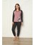 Fwn 04-3024 Interlok Kumaş Minnoş Kedili Kışlık Ev Kadın Pijama Takımı 1