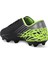 CARLO I Unisex Çocuk Halısaha Futbol Kramponu Siyah / Yeşil 3
