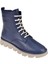Deri Comfort Kadın Bot PLM-19102 Lacivert 1