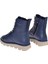 Deri Comfort Kadın Bot PLM-19102 Lacivert 5