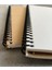A4 Çizgisiz Spiralli Defter (Kahverengi Kapak) 4