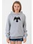 Thor's Ravens Huginn And Muninn Grimelanj Kadın 3ip Kapşonlu Sweatshirt 1