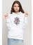 The Walking Dead Negan & Lucille Beyaz Kadın 3ip Kapşonlu Sweatshirt 1