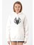The Rings Of Power Sketch Beyaz Kadın 3ip Kapşonlu Sweatshirt 1